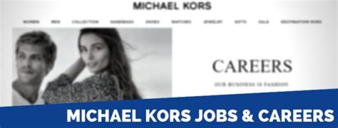 michael kors employment opportunities.